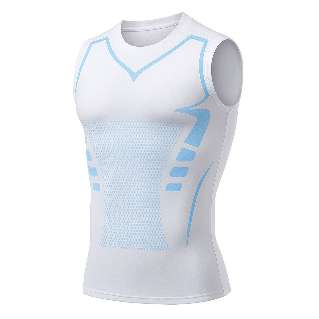 Men’s Compression Tank Top – Breathable Quick-Dry Athletic Base Layer