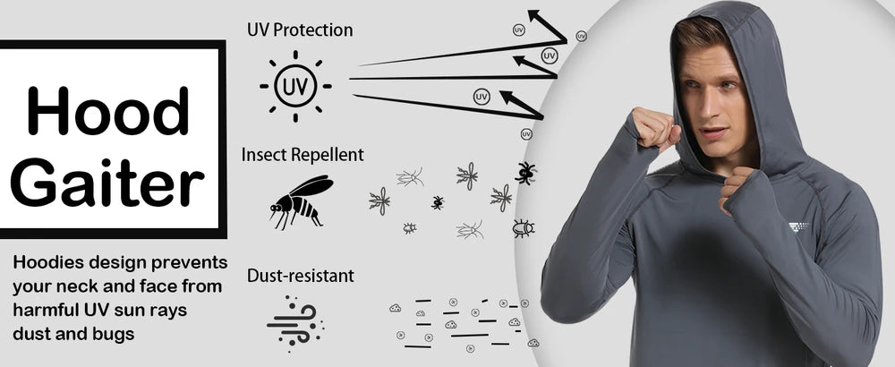 UPF 50+ Sun Protection Hoodie