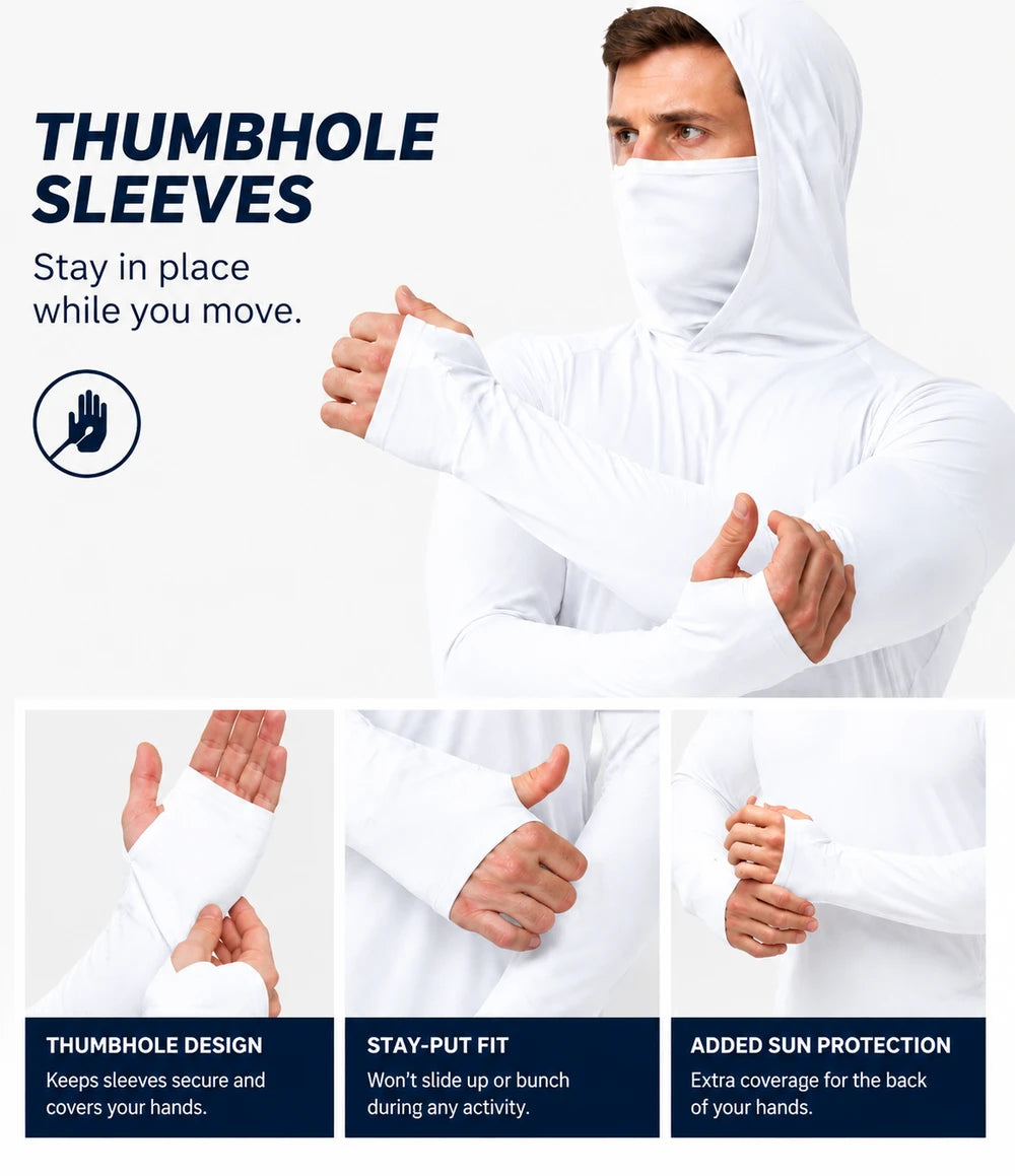 UPF 50+ Sun Protection Hoodie
