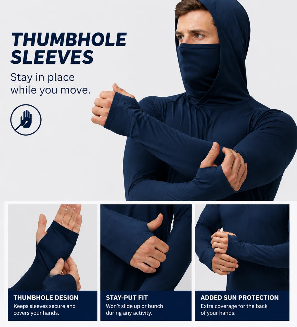 UPF 50+ Sun Protection Hoodie