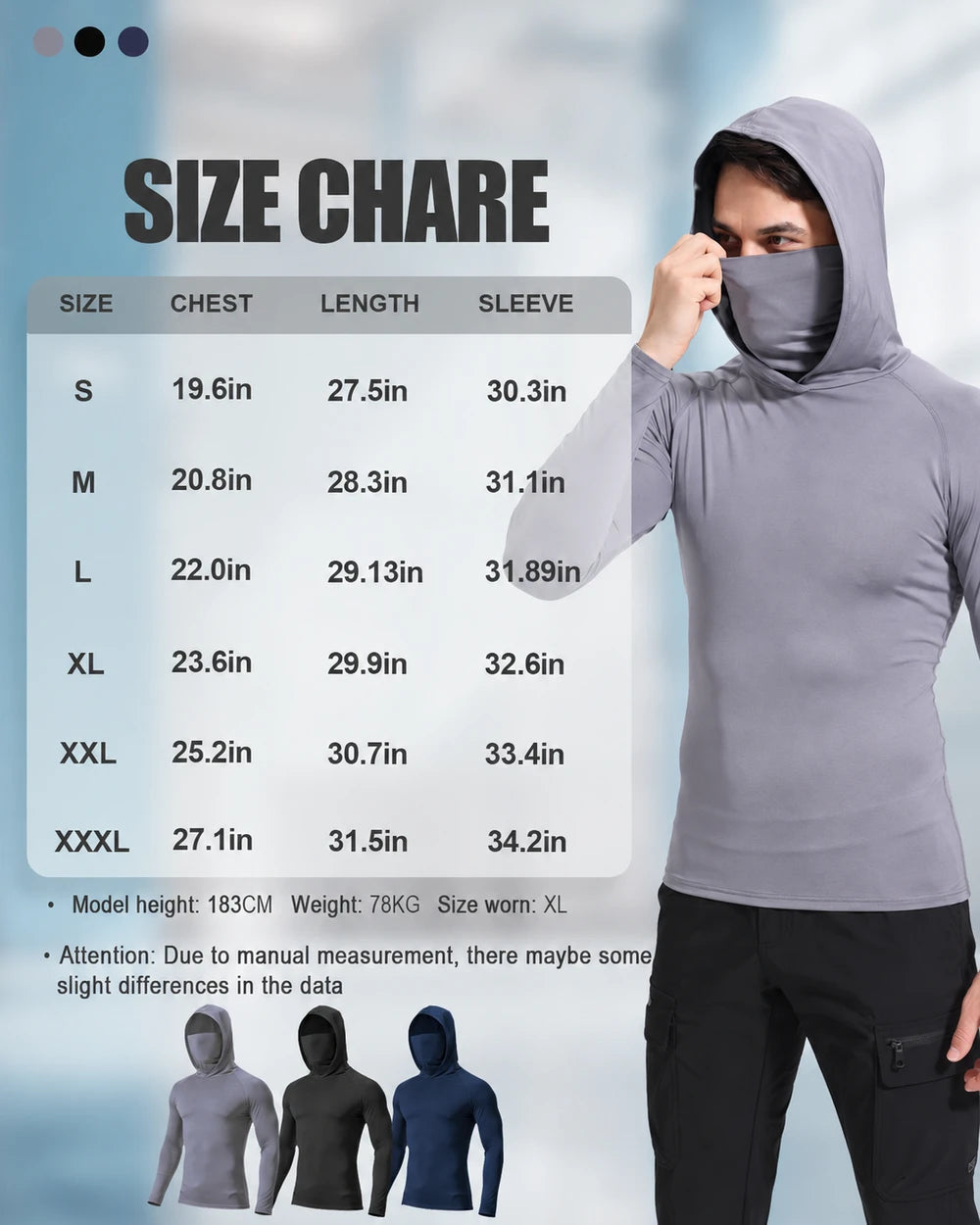 UPF 50+ Sun Protection Hoodie