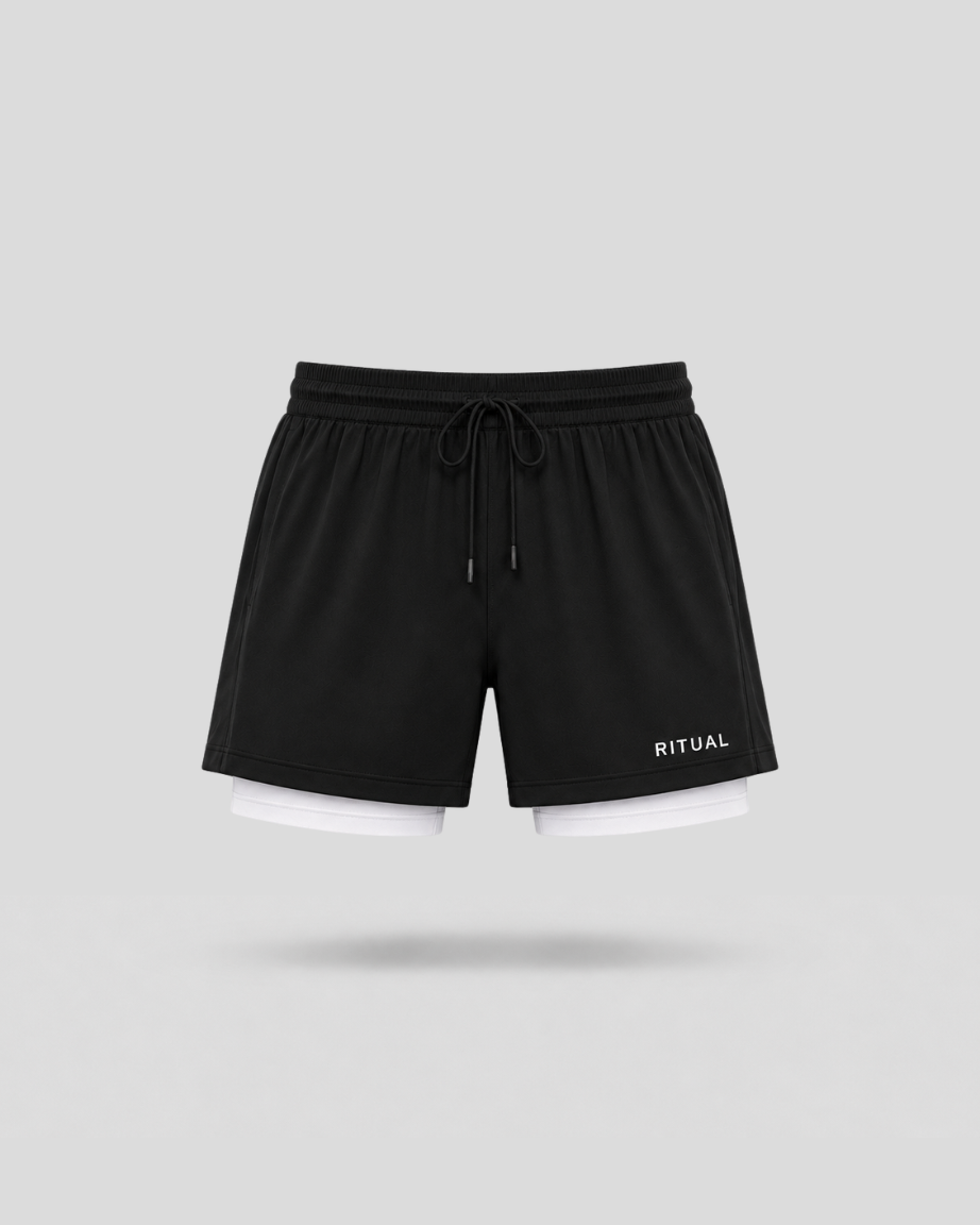 RITUAL 2 in 1 RUNNING SHORTS