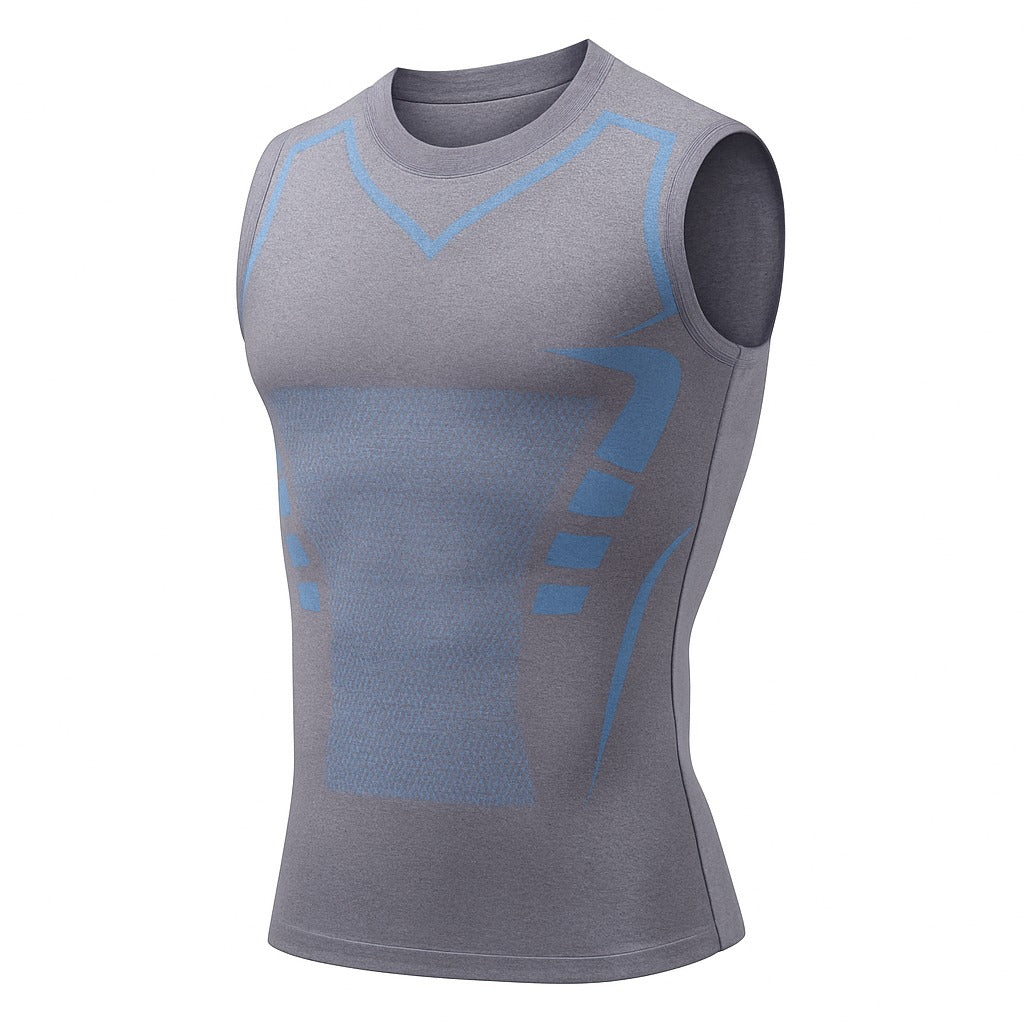 Men’s Compression Tank Top – Breathable Quick-Dry Athletic Base Layer