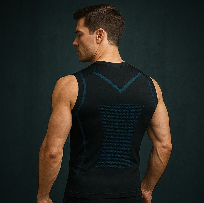 Men’s Compression Tank Top – Breathable Quick-Dry Athletic Base Layer