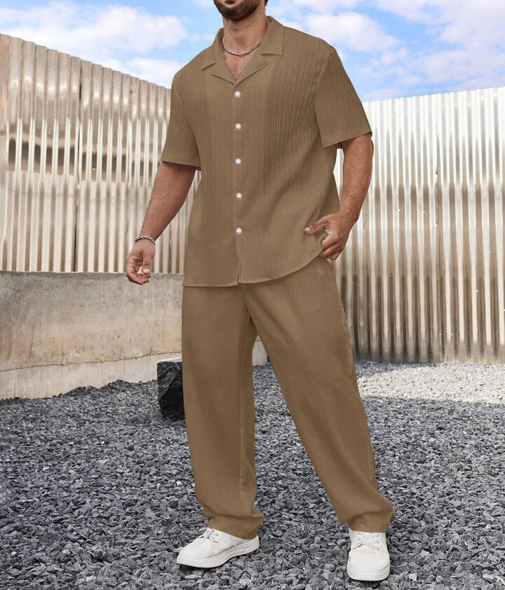 Casual Loose Fit Shirt Sets