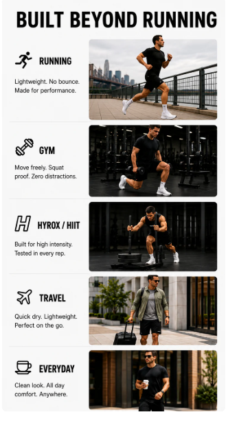 RITUAL 2 in 1 RUNNING SHORTS