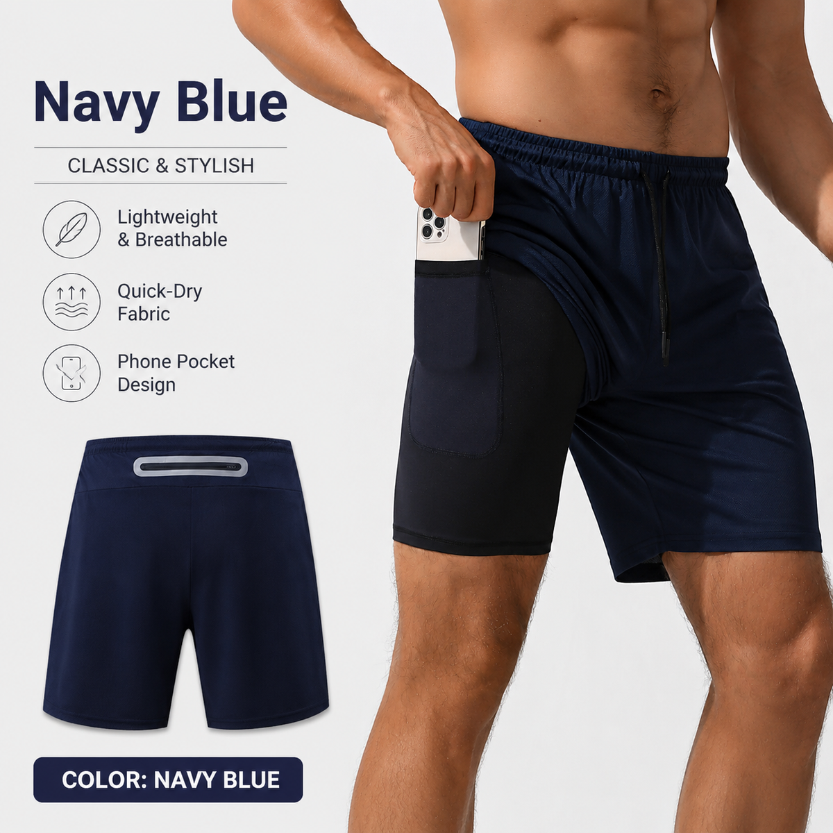 Your everyday 2-in-1 shorts for morning runs, dog walks, and outdoor adventures.