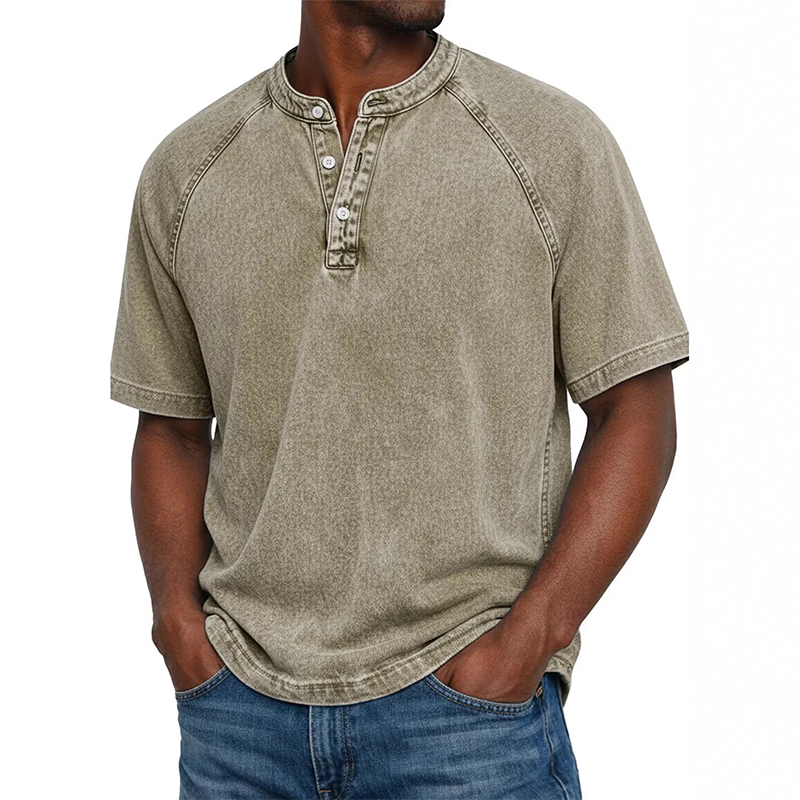 ⭐ Chemise Homme Col Mao Premium – Légère, Respirante & Élégante pour l’Été ✨